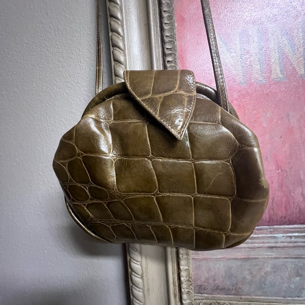 Neiman-Marcus Made In Italy Crossbody Purse